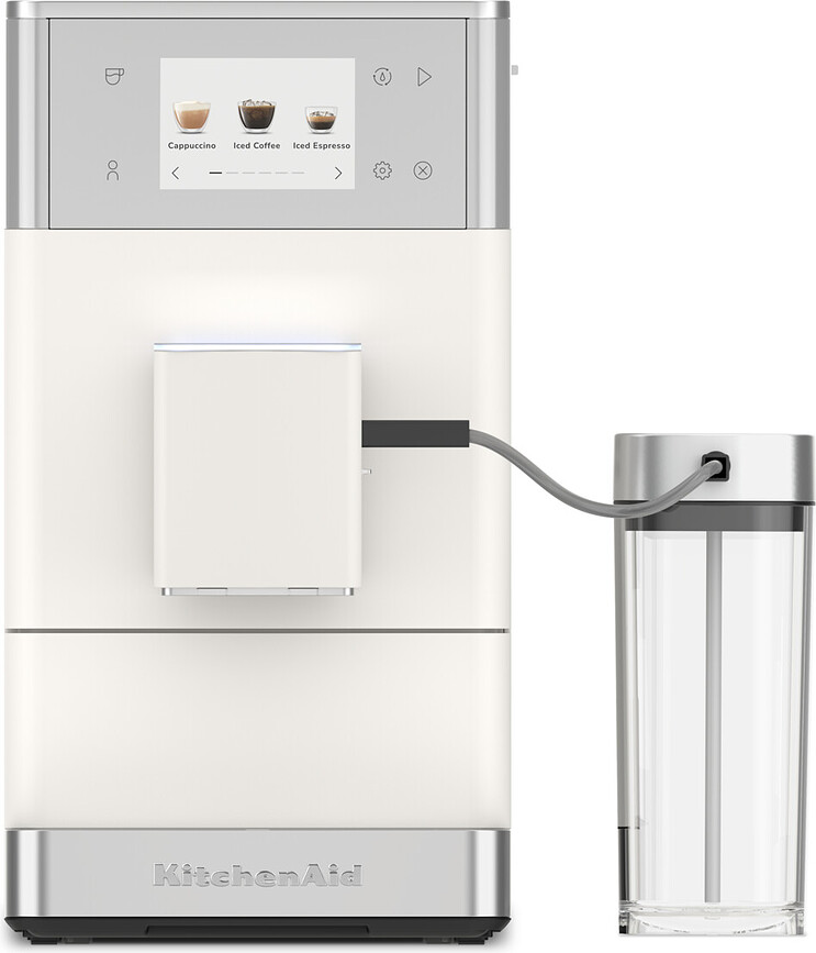Automatický kávovar KitchenAid KF4, porcelánově bílý
