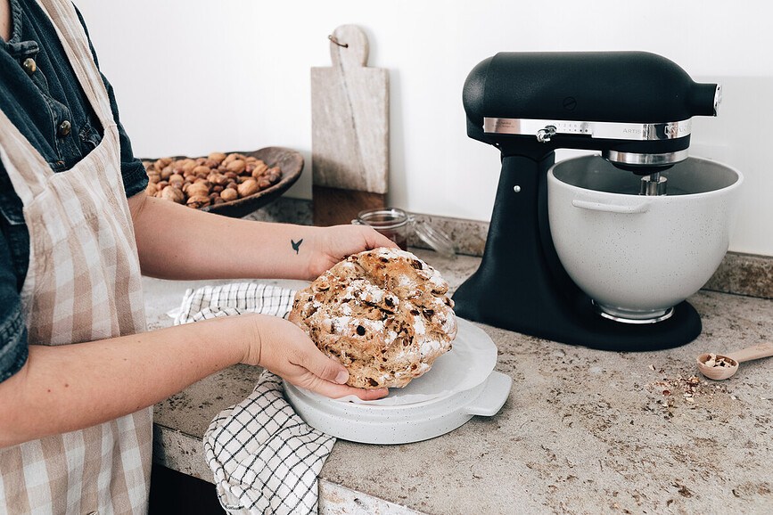 Batidora Artisan 185, rojo caramelo