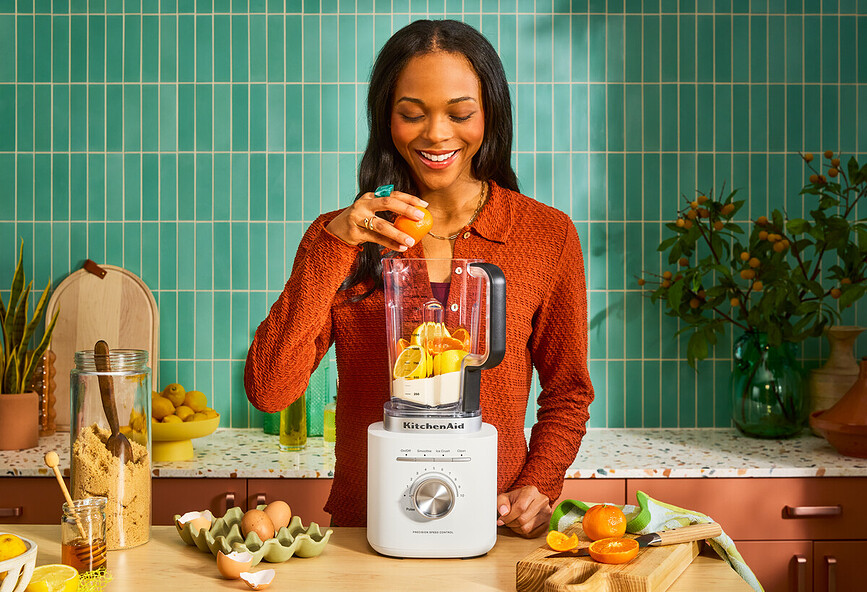 Batidora de Vaso Pure Power, roja