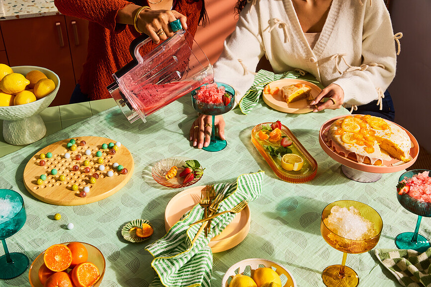 Batidora de Vaso Pure Power, roja