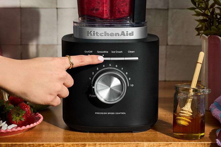 Batidora de Vaso Pure Power, roja