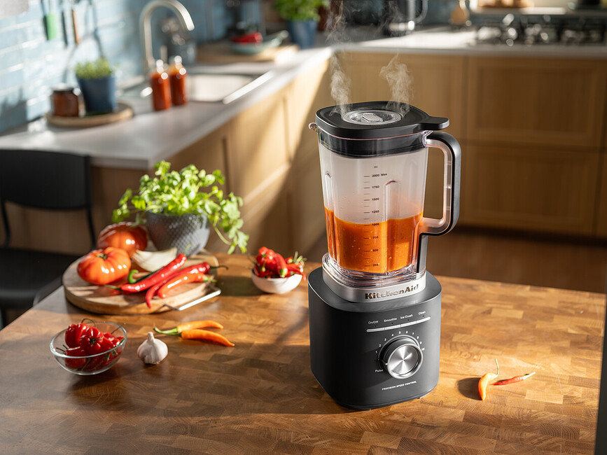 Batidora de Vaso Pure Power, roja