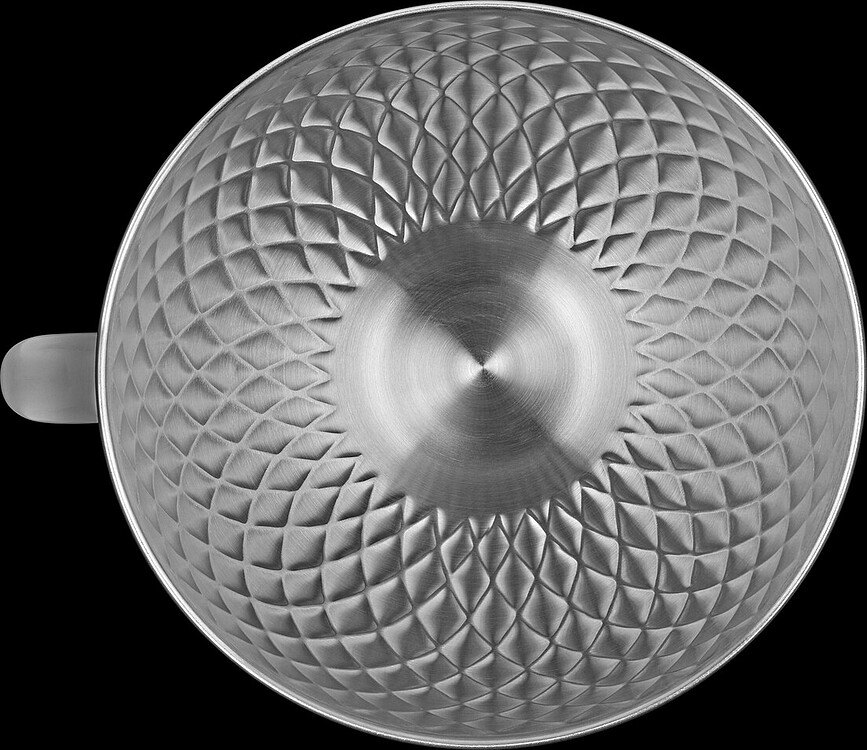 Bol de acero inoxidable martillado, 4,8 L, para batidoras KitchenAid