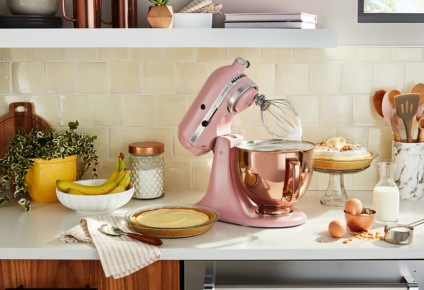 Bol Mélangeur martelé 4,8 l, en acier inoxydable, pour robots pâtissiers KitchenAid