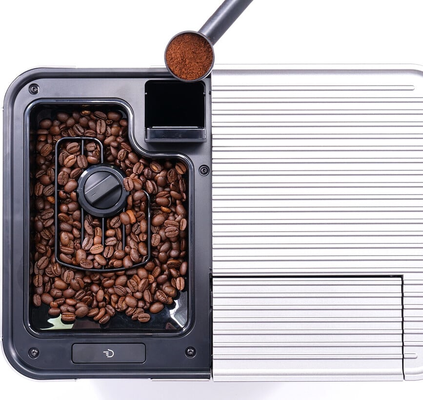 Cafetera automática KitchenAid KF7, acero inoxidable