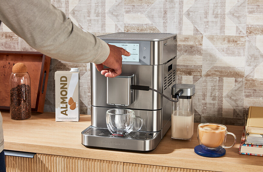 Cafetera automática KitchenAid KF8, blanco porcelana