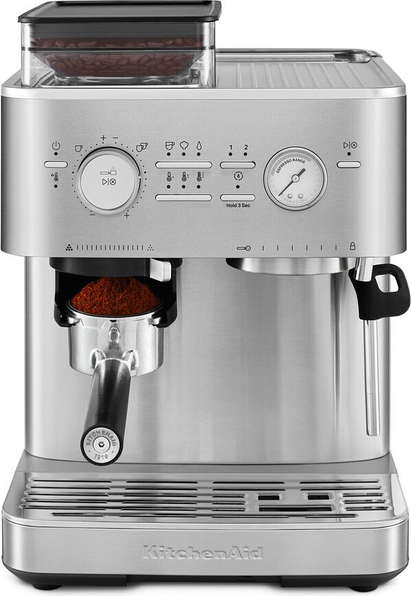 Cafetera Semiautomática KitchenAid, blanco porcelana
