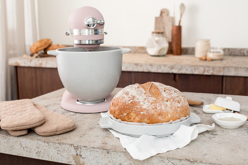 Cuenco para hornear pan Artisan, 4,7 l, con tapa