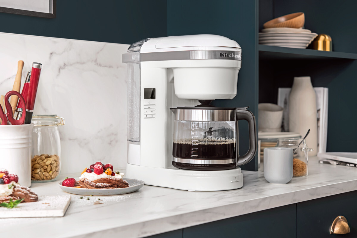 Kitchenaid coffee maker white best sale