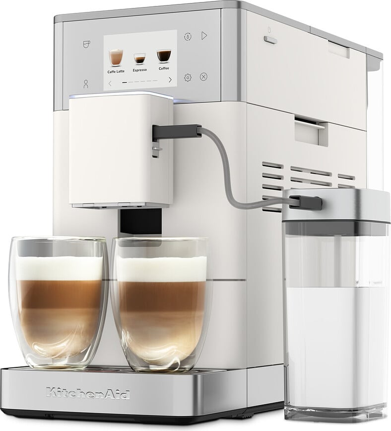 Ekspres automatyczny do kawy KitchenAid KF4 porcelanowa biel