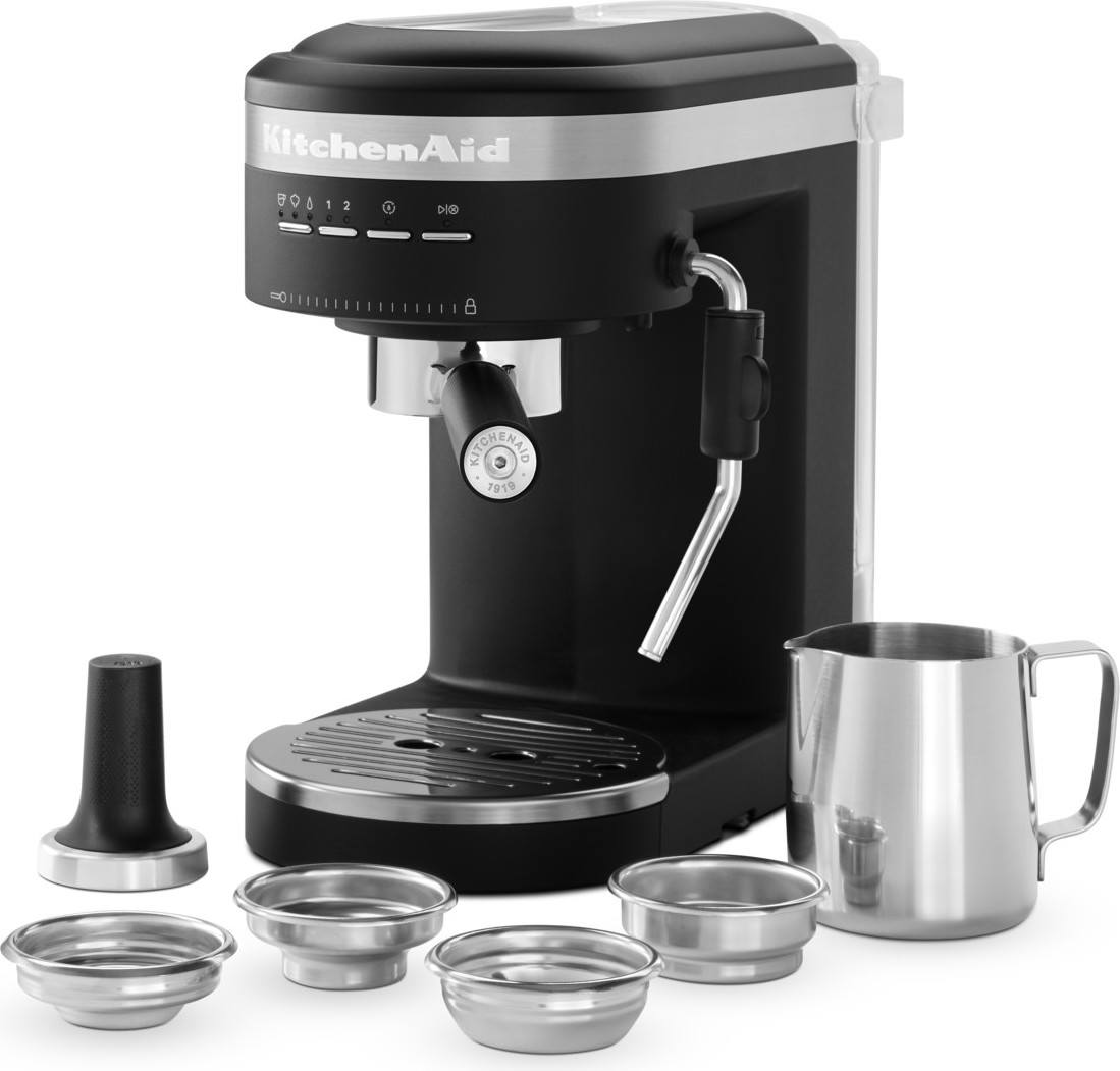 Ekspres ciśnieniowy do kawy KitchenAid czarny mat