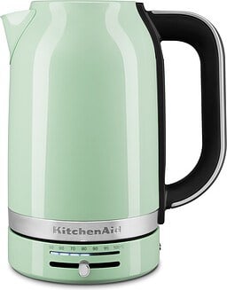 Elektriskā tējkanna KitchenAid ar temperatūras kontroli pistāciju krāsa 1,7 l