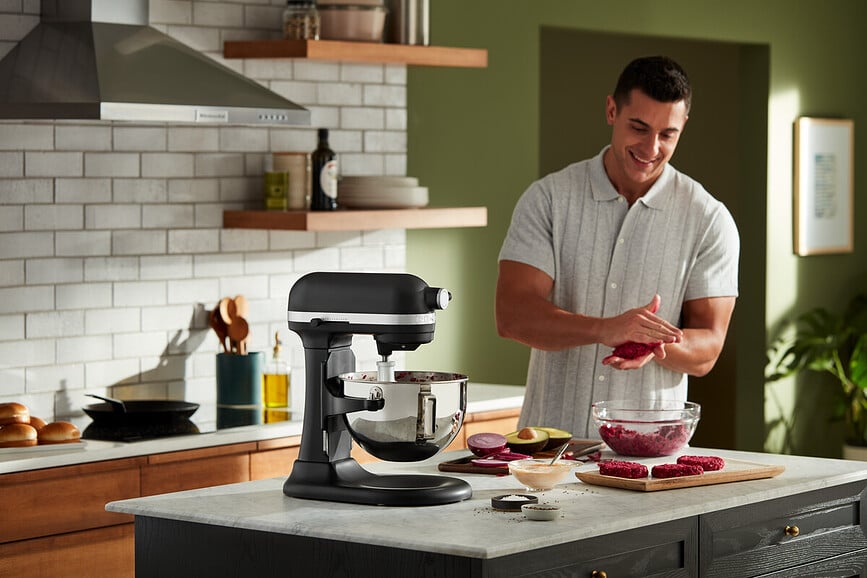 Heavy Duty Mešalnik, 5,2 l, mat črn