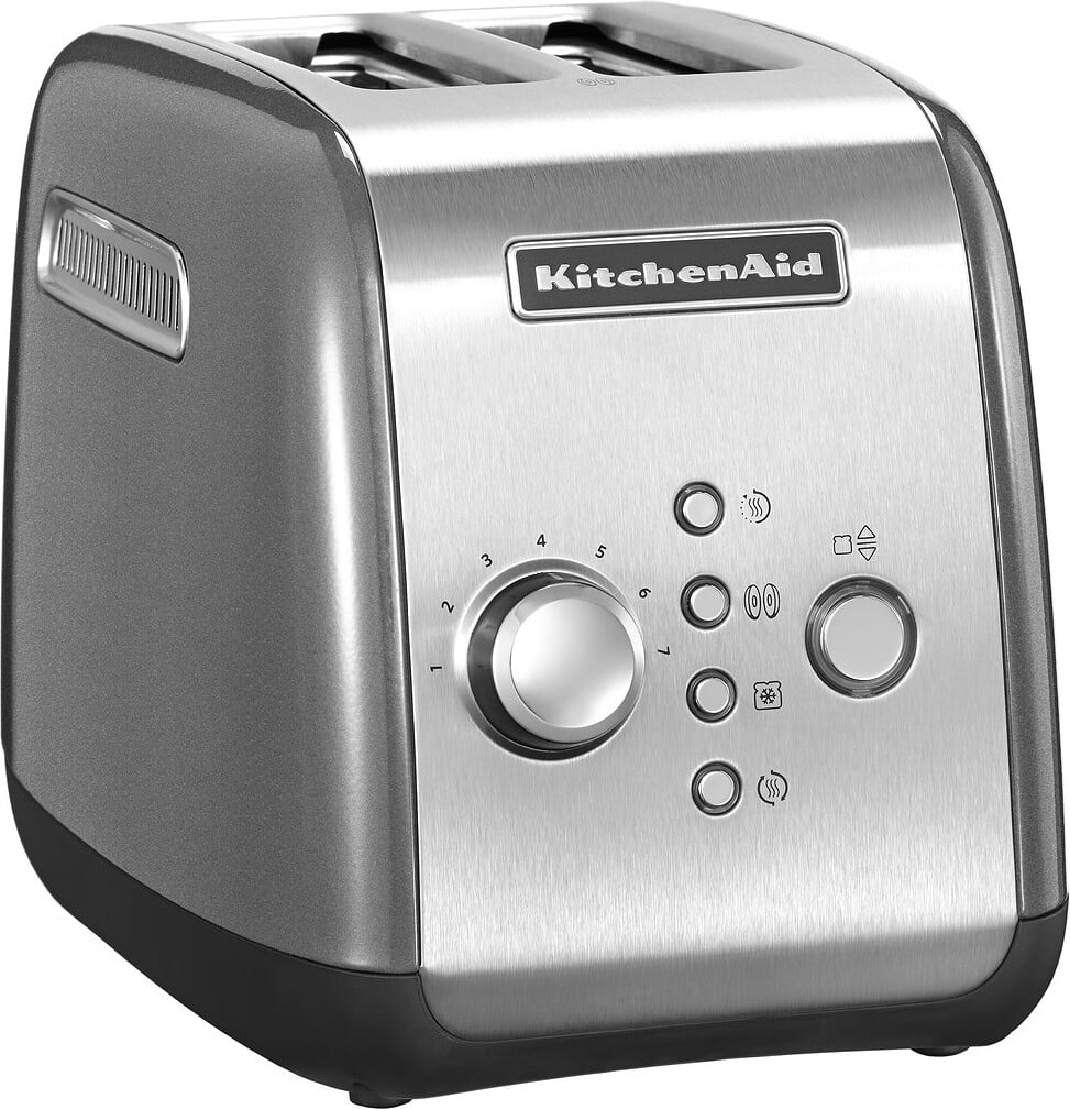 Hriankovač KitchenAid 2 priehradky grafitový