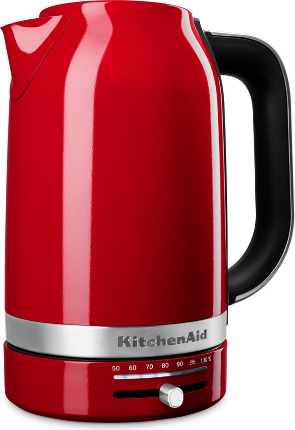 KitchenAid Električni grelnik vode, 1,7 l, porcelanasto bela, z regulacijo temperature