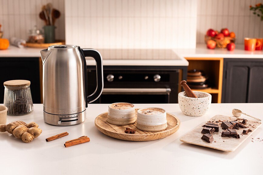 KitchenAid Ηλεκτρικός Βραστήρας με ρύθμιση θερμοκρασίας, 1,7 L, λευκό πορσελάνης