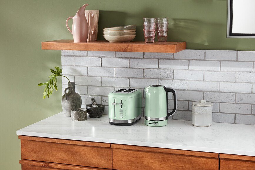 KitchenAid Ηλεκτρικός Βραστήρας με ρύθμιση θερμοκρασίας, 1,7 L, λευκό πορσελάνης