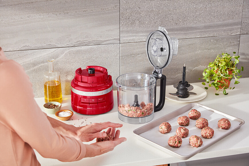 KitchenAid Επεξεργαστής Τροφίμων, 2,1 λίτρα, κόκκινος