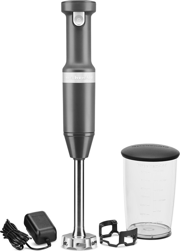 Kitchenaid Juhtmevaba saumikser matt tumehall