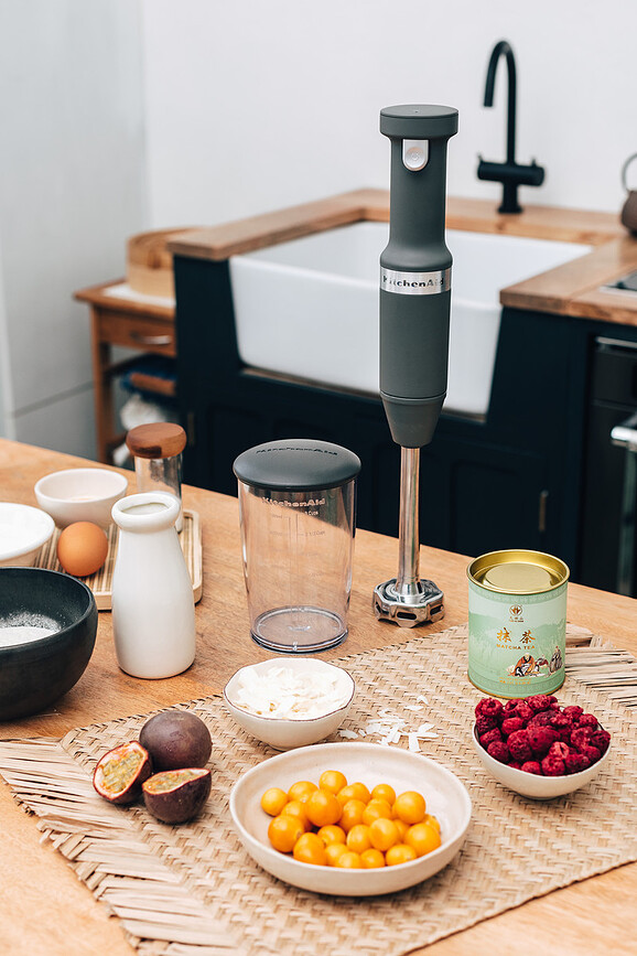 Kitchenaid Juhtmevaba saumikser matt tumehall