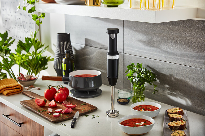 Kitchenaid Juhtmevaba saumikser matt tumehall