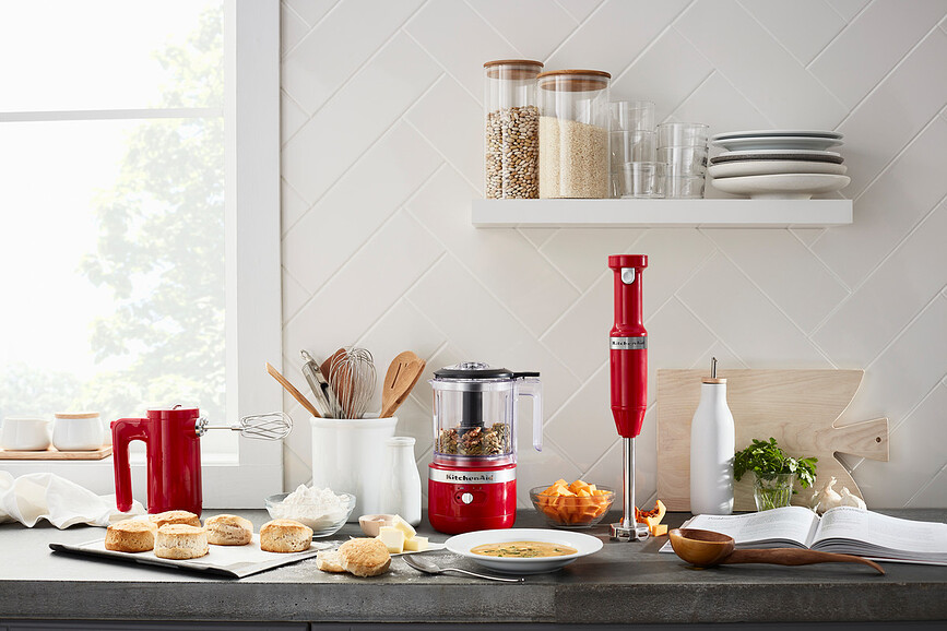 Kitchenaid Juhtmevaba saumikser matt tumehall