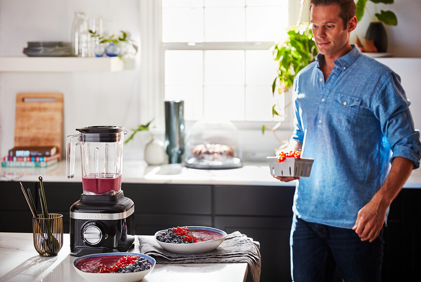 KitchenAid K150 Μπλέντερ Κανάτας, μαύρο, με φορητό μπουκάλι