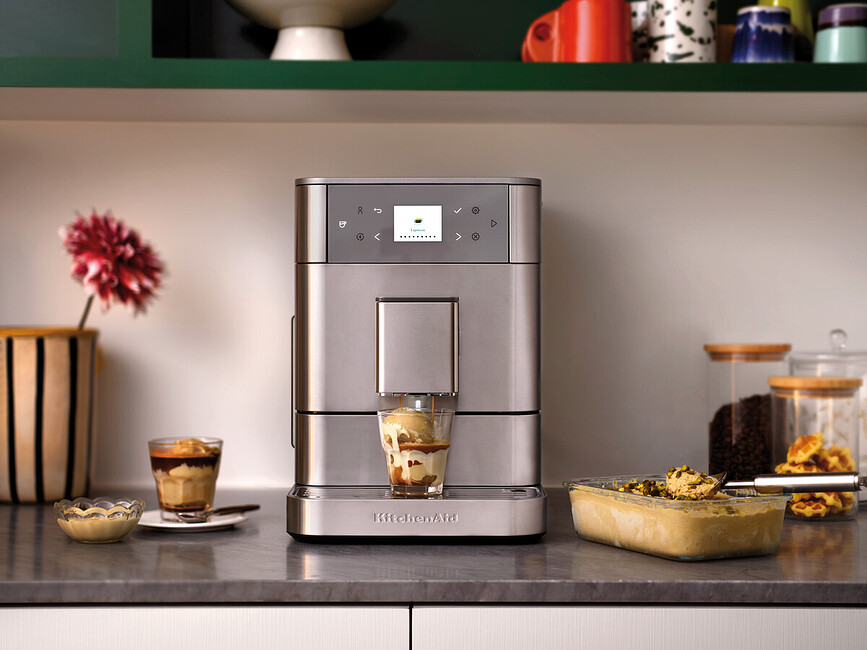 KitchenAid KF6 Αυτόματη Μηχανή Καφέ, ανοξείδωτο