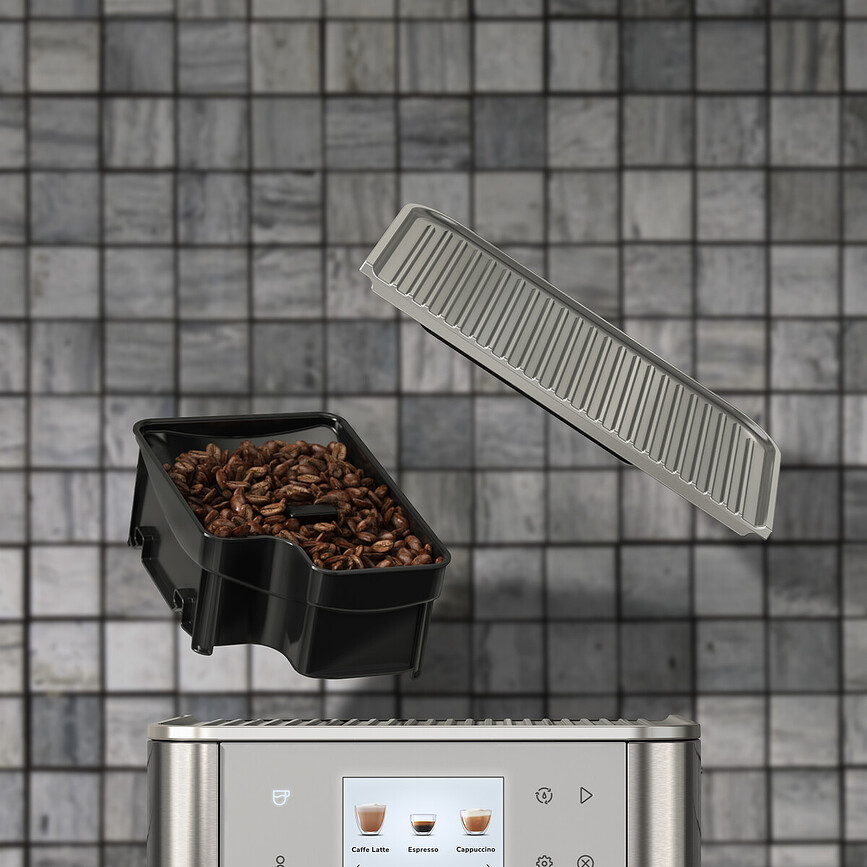 KitchenAid KF7 Avtomatski kavni aparat, inox