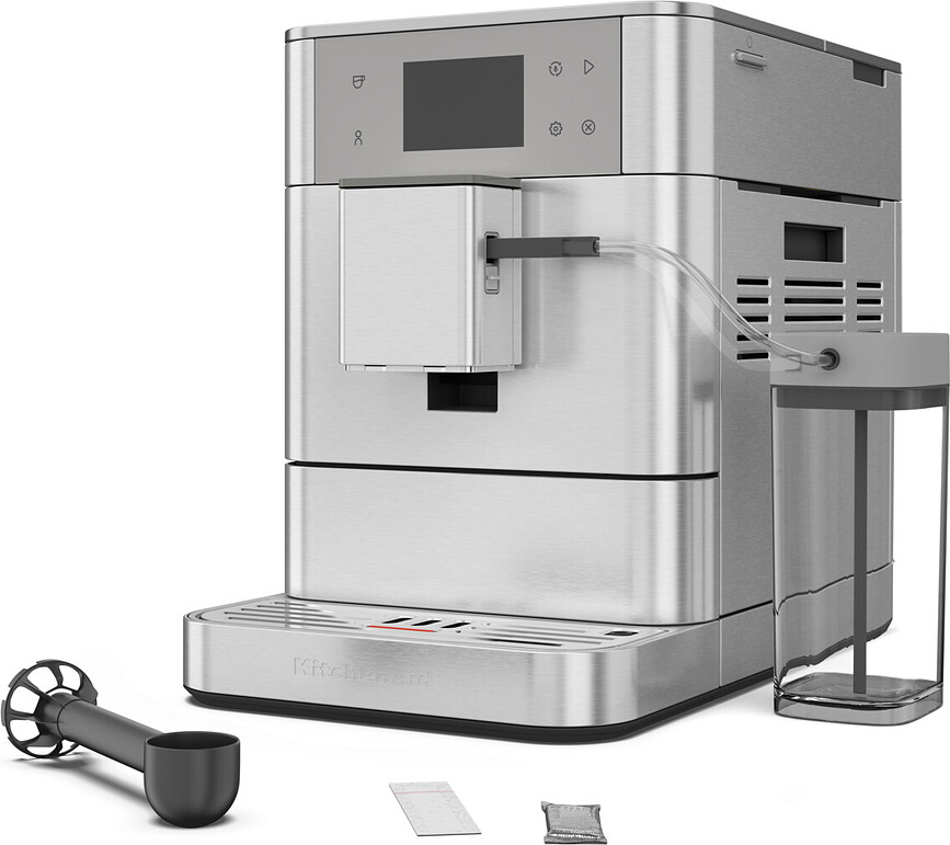 KitchenAid KF7 Machine à Café Automatique, inox