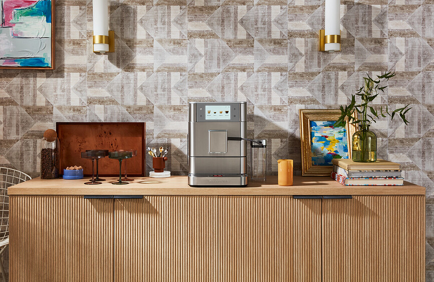 KitchenAid KF8 Αυτόματη Μηχανή Καφέ, λευκό πορσελάνης