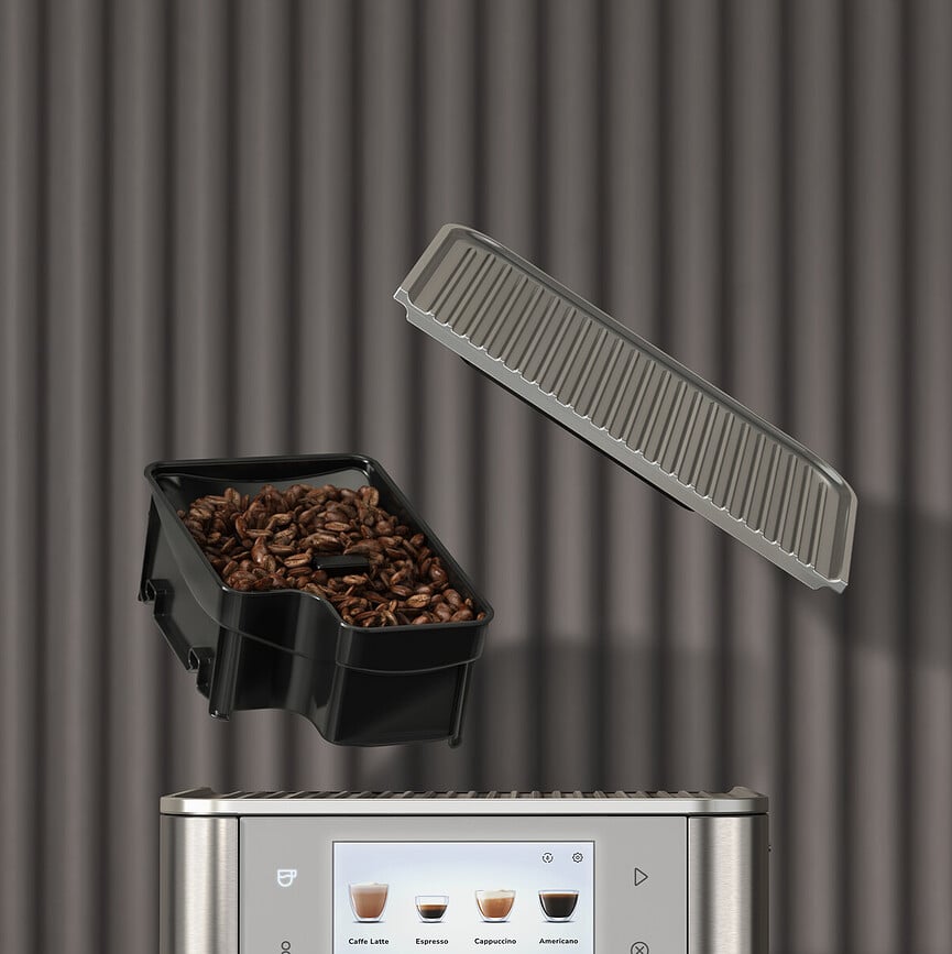 KitchenAid KF8 Avtomatski kavni aparat, porcelanasto bela