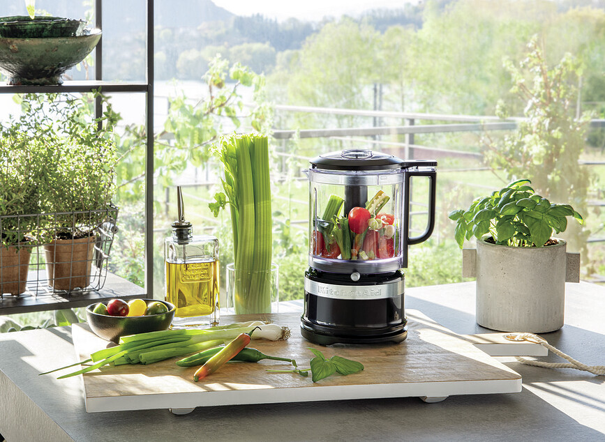 KitchenAid Mini Πολυκόφτης, 1,1 L, μαύρος