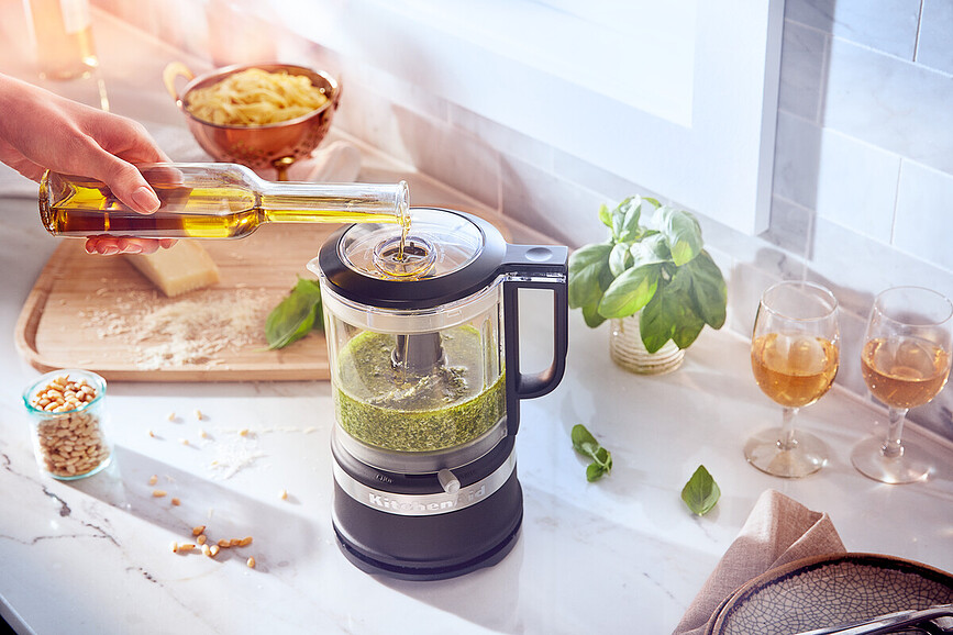 KitchenAid Mini Robot Culinaire, 1,1 L, crème