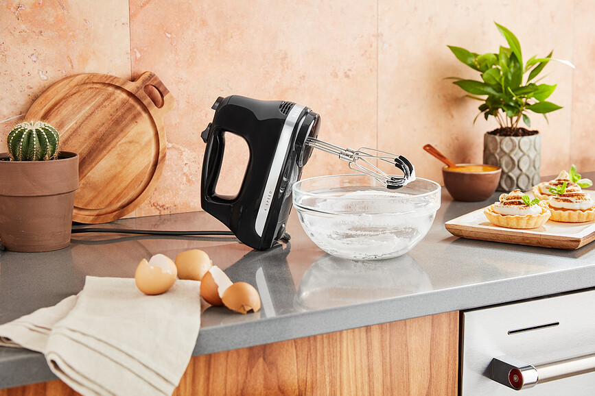 KitchenAid Μίξερ Χειρός, με 6 ταχύτητες, μαύρο