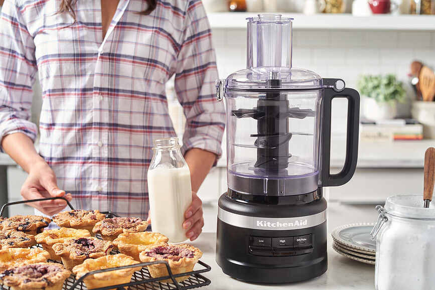 KitchenAid Predelovalnik hrane, 2,1 l, rdeč