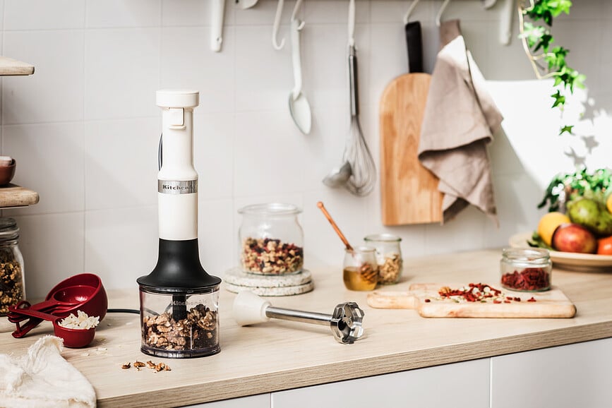 KitchenAid Μπλέντερ Χειρός ενσύρματο, κρεμ, Σετ 5 τεμαχίων