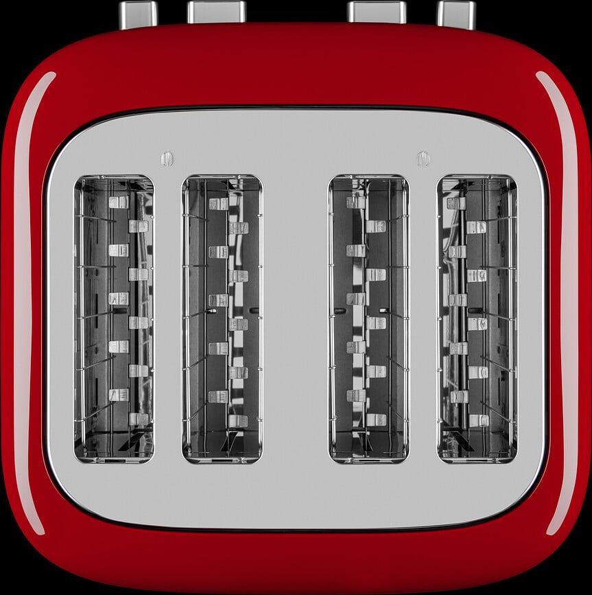 KitchenAid Toster, štirikomorni, mat črn