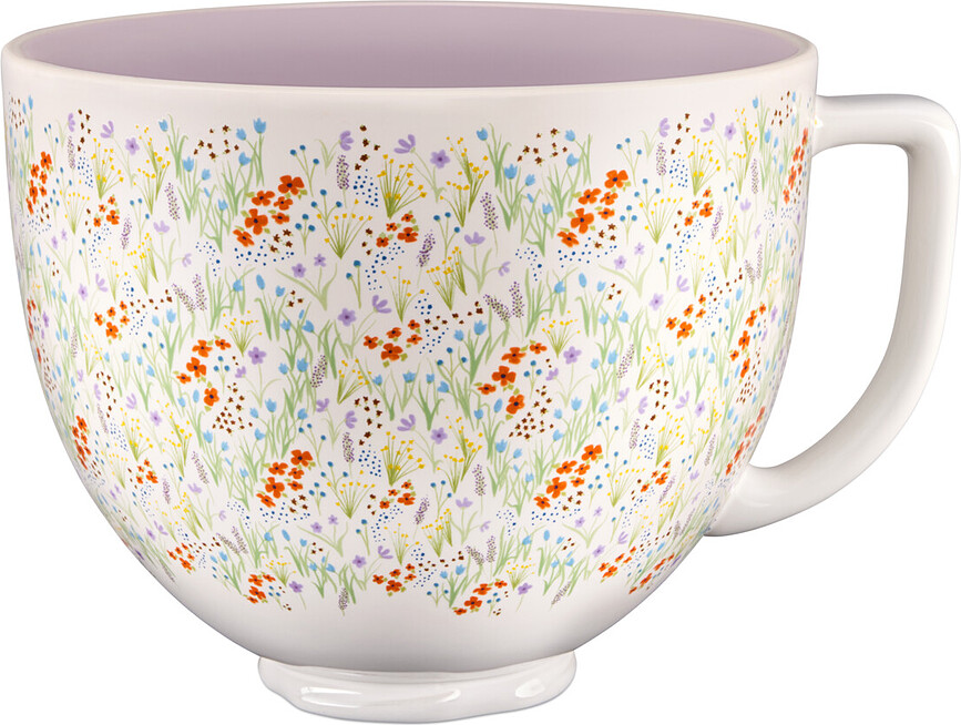 KitchenAid Wildflower Mešalna posoda za mešalnike, 4,7 l