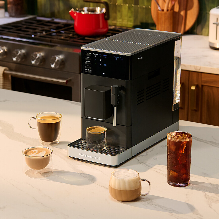 Macchina da caffè automatica KitchenAid KF2, nera
