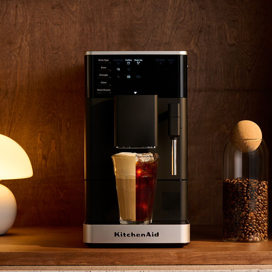 Machine à café automatique KitchenAid KF2, noire