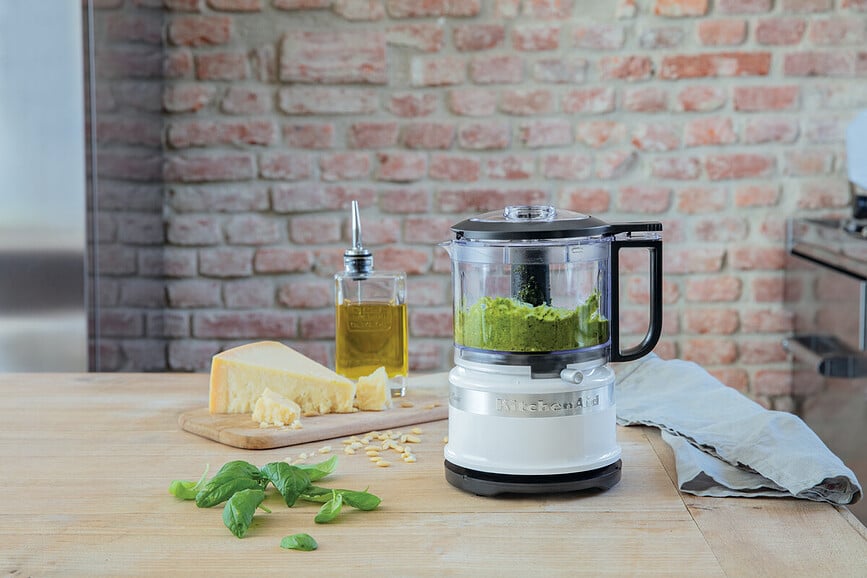 Mini Procesador de Alimentos KitchenAid, 0,83 L, color crema