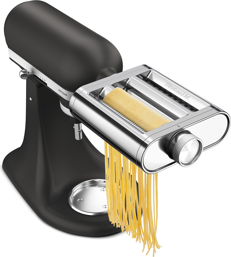 Nastavek za testenine za mešalnik KitchenAid Artisan, nerjaveče jeklo, 3v1
