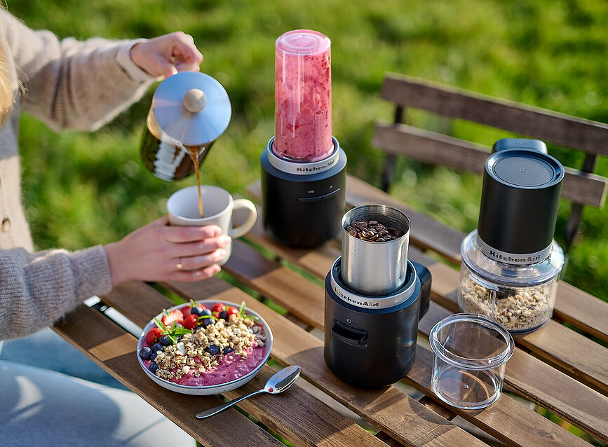 Picadora de Alimentos inalambrica KitchenAid Go, sin batería