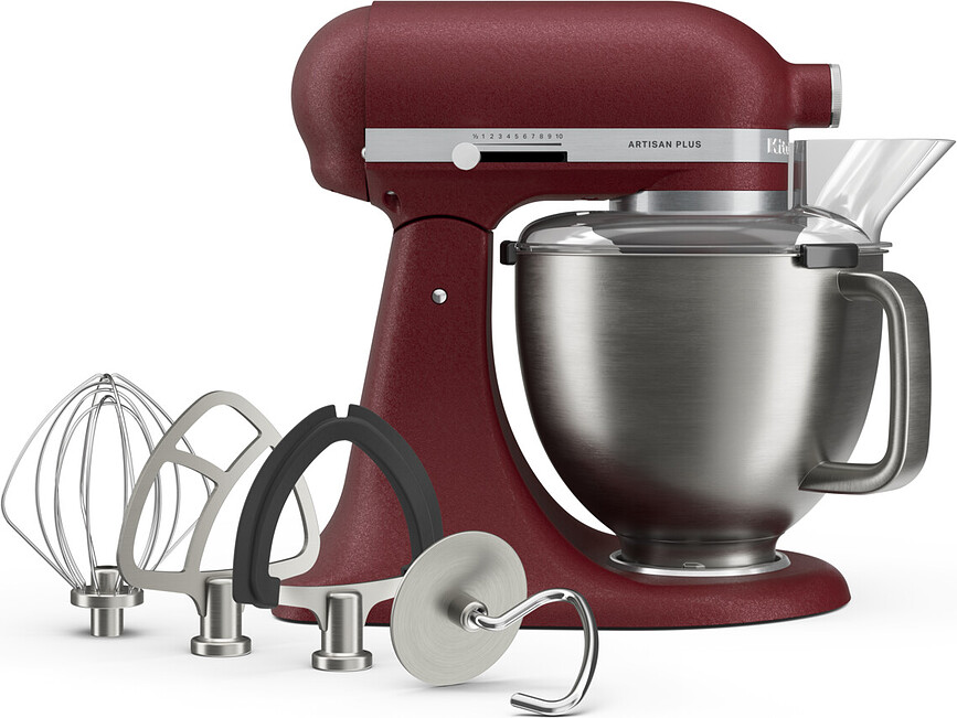 Πλανητικό μίξερ Artisan Plus 4,7 l, μπορντό