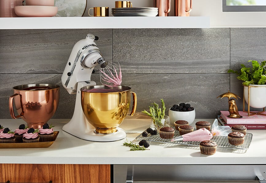 KitchenAid Posoda za mešalnik, 4,8 l, inox, kovana