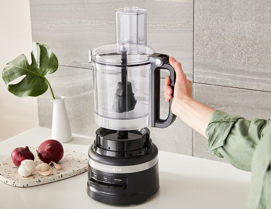 Robot de cocina KitchenAid, 2,1 l, negro