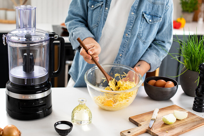 Robot de cocina KitchenAid, 2,1 l, negro