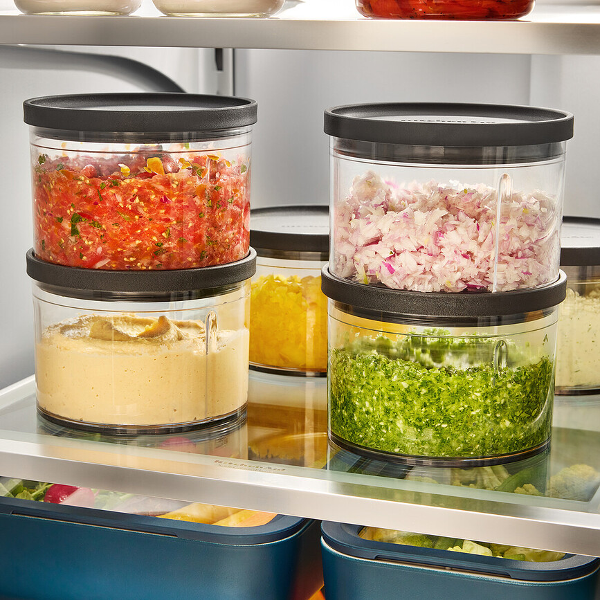 Recipientes para picadora de alimentos inalámbrica KitchenAid Go, 2 unidades