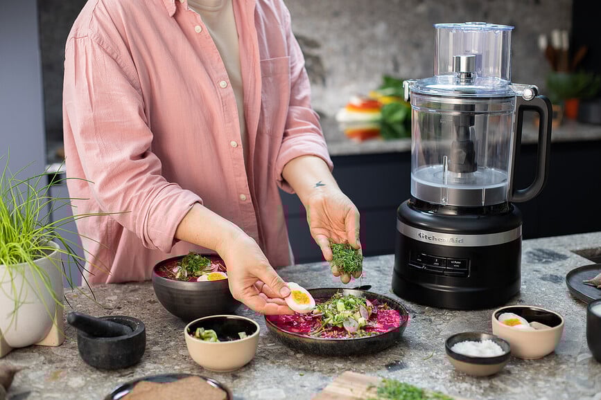 Procesador de Alimentos KitchenAid, 3,1 L, negro mate